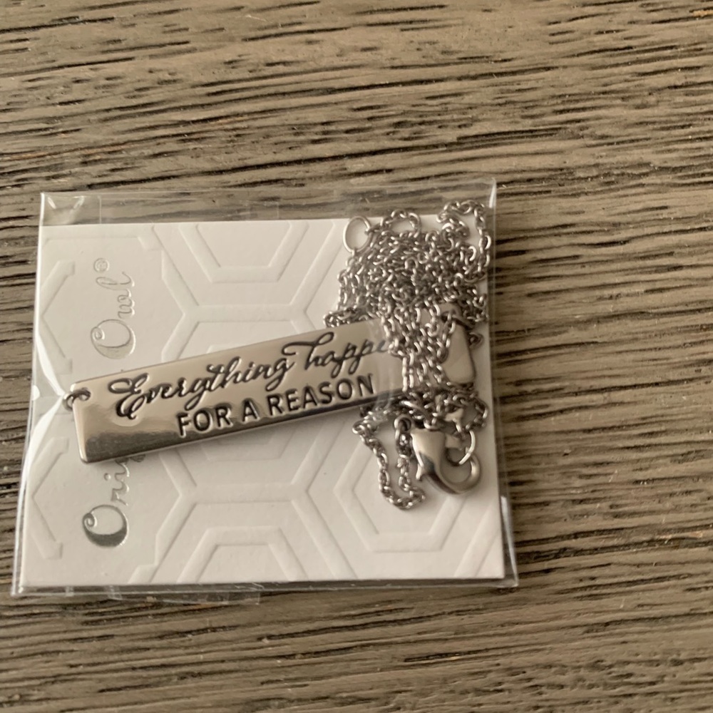 Origami owl necklace